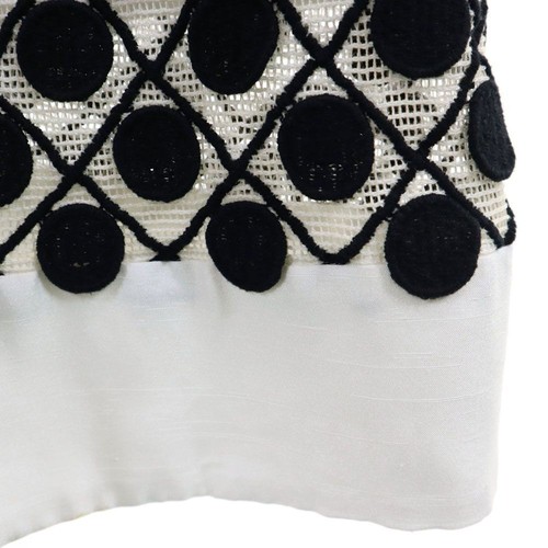 Pierre Cardin Vestido Sin Manga Hasta la Rodilla 38 Blanco Mujer - Imagen 5 de 10