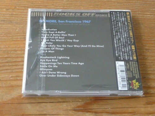 Yardbirds: "Fillmore San Francisco 1967" Japan CD w/Obi EGRO0054 [jimmy page Q - Picture 2 of 2