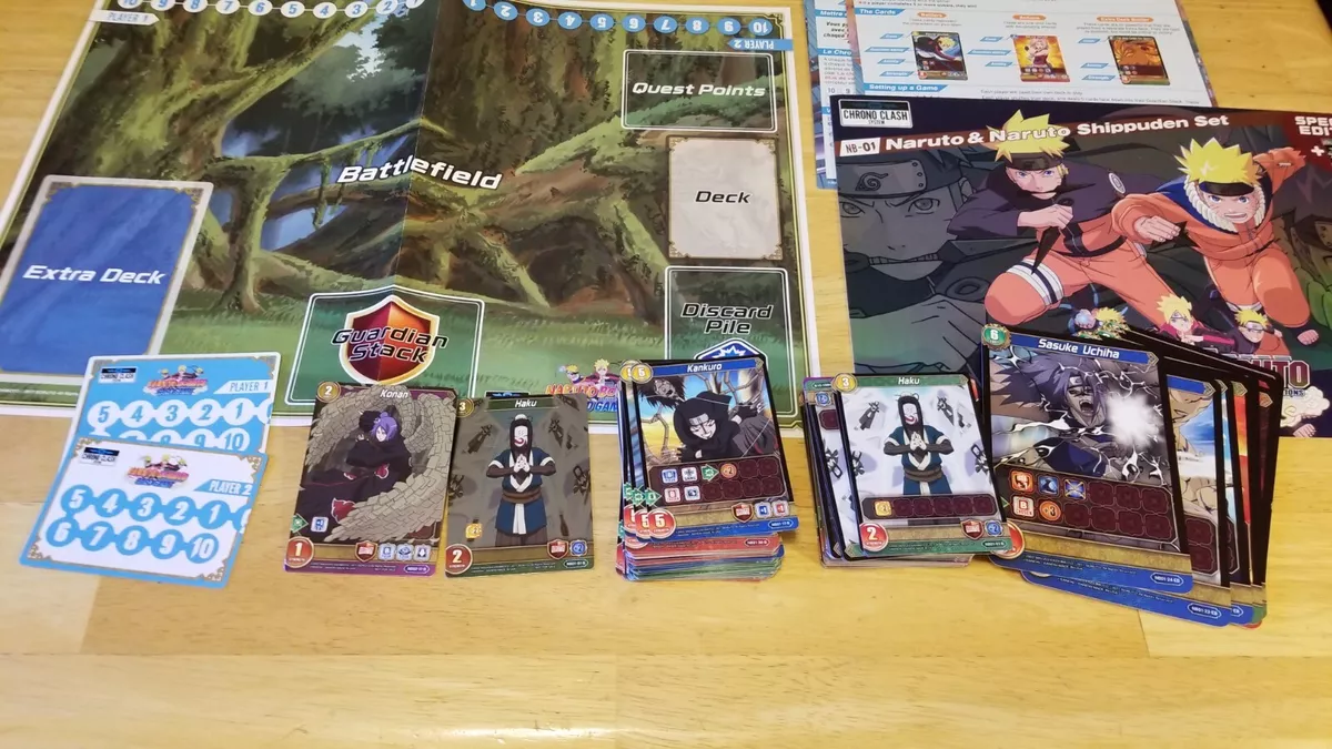 Chrono Clash NB-01 Naruto Boruto Next Generations Card Game Special Edition  Set