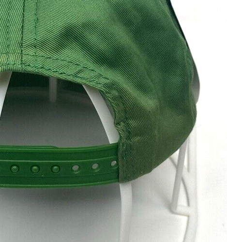 John Deere Green Classic Snapback Hat Cotton Baseball Cap Embroidered Logo New - Picture 6 of 9