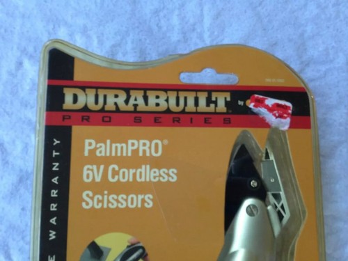 Durabuilt Palm Pro 6V Cordless Scissors - Picture 8 of 14