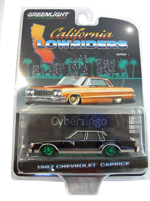 Greenlight 1/64 1987 Chevy Caprice California Lowrider CHASE CAR