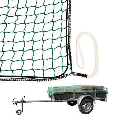 Anhängernetz 2,5 x 3,0 m - MW: 45mm Abdecknetz Anhänger Anhängerabdecknetz Netz