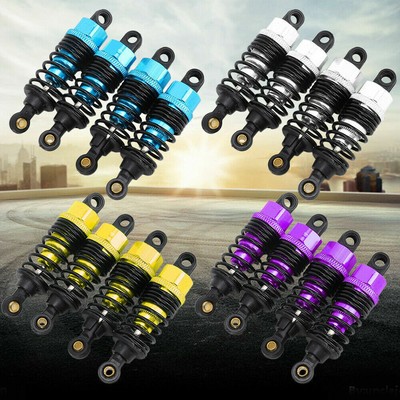 4 Stück Aluminium 56mm RC Stoßdämpfer Dämpfer für HSP 1:10 RC Truck Auto