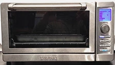 Cuisinart Deluxe Convection Toaster Oven Broiler CTO270PC Blue Digital Stainless