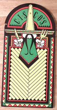Cisco's Mexican Restaurant Vintage Fold Out Dinner Menu