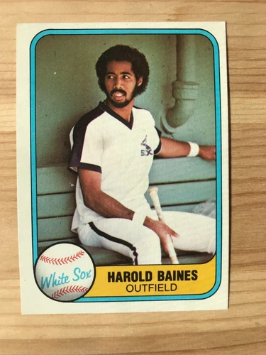 1981 Fleer Harold Baines Rookie #346 RC