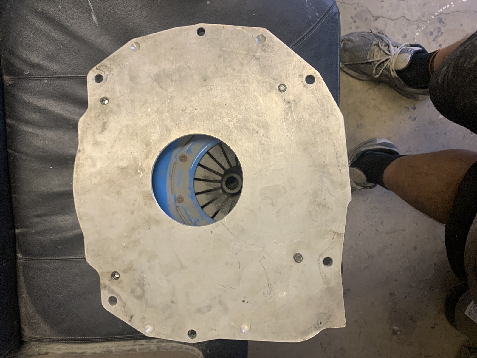 Subaru Engine Adapter For VW 091 Transmission, W/ Clutch & Pressure