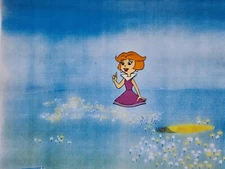 Hanna Barbera Vintage Original 1970s JETSONS Animation Art Production Cel #9