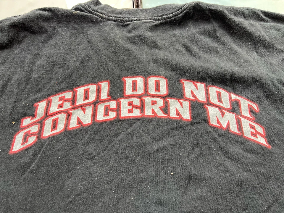 Camisa vintage Darth Maul Star Wars episódio 1 Jedi Do Not Concern Me Vader média - Imagem 4 de 4