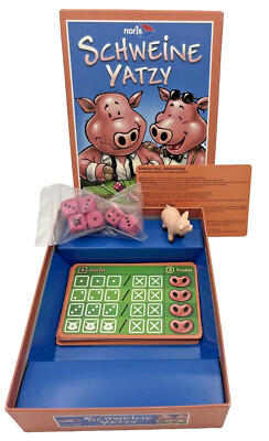 Schweine Yatzy Noris Würfelspiel saustark 626/4450 ab 8 Jahre