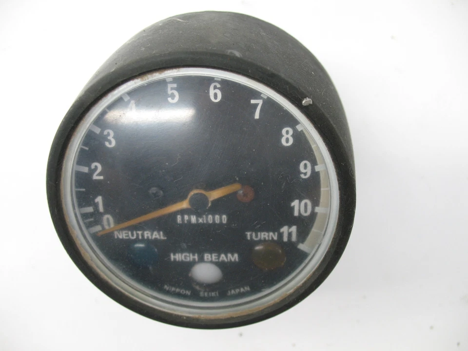 1974 KAWASAKI KS125 KS 125 ТАХОМЕТР КАЛИБР 25015-027 - Изображение 2 из 4