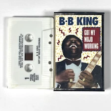 B.B. King- Got My Mojo Working (1989) Cassette Tape Electric Blues MCA Tested