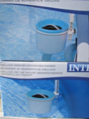 1x INTEX Oberflächen Skimmer Serie: DELUXE  Quick up Pool & Frame Pool Filter 