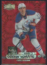 Justin Schultz 2013-14 Fleer Retro Precious Metal Gems Red RC 21/75