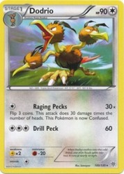 Dodrio 100/135 Plasma Storm Rare Pokemon Card