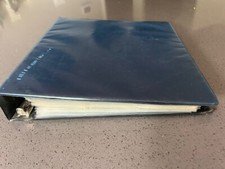 Blue 2 Inch 3 Ring Album Binder with 100 Ultra Pro Nine-Pocket Pages Top Loading