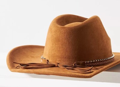 Anthropologie Woman Faux-Suede Rancher Hat | eBay display picture 3