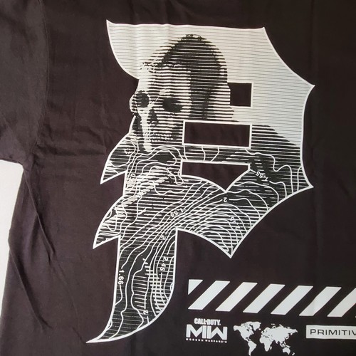 Camiseta Primitive X Call Of Duty Mapping Dirty P Talla Mediana Nueva con Etiquetas - Imagen 9 de 13