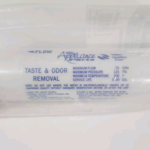 Icemaker Water Filter Eastman 60461N In-Line Filter For Taste & Odor 10 in. - Picture 5 of 6