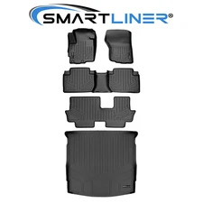 SMARTLINER Floor Mats - Cargo Liner Behind 2nd Row for 2014-2021 Outlander