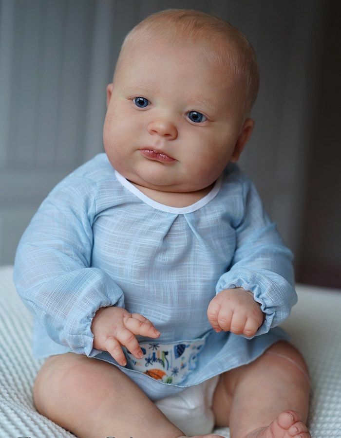 Realborn® 3 Month Joseph™ Sleeping (23 Reborn Doll Kit) - Bountiful Baby  (DP Creations LLC)