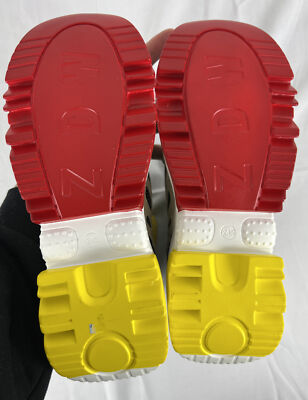 Anthony Wang Tangerine-02 Leather Platform Sneakers Women's