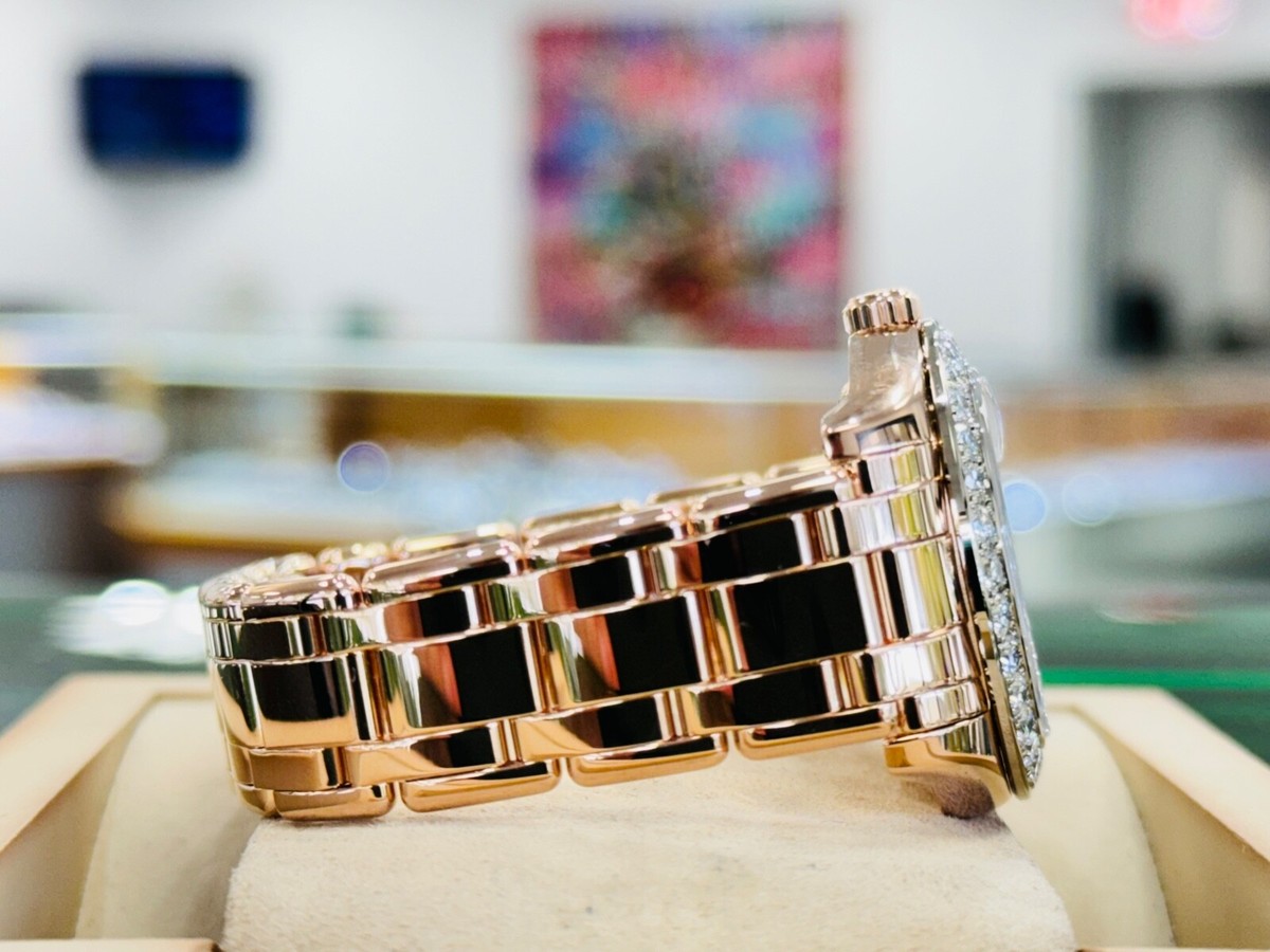 にゅBLOW『WHITE×BROWN』 Rolex Pearlmaster Datejust 81285 Factory Mother of Pearl