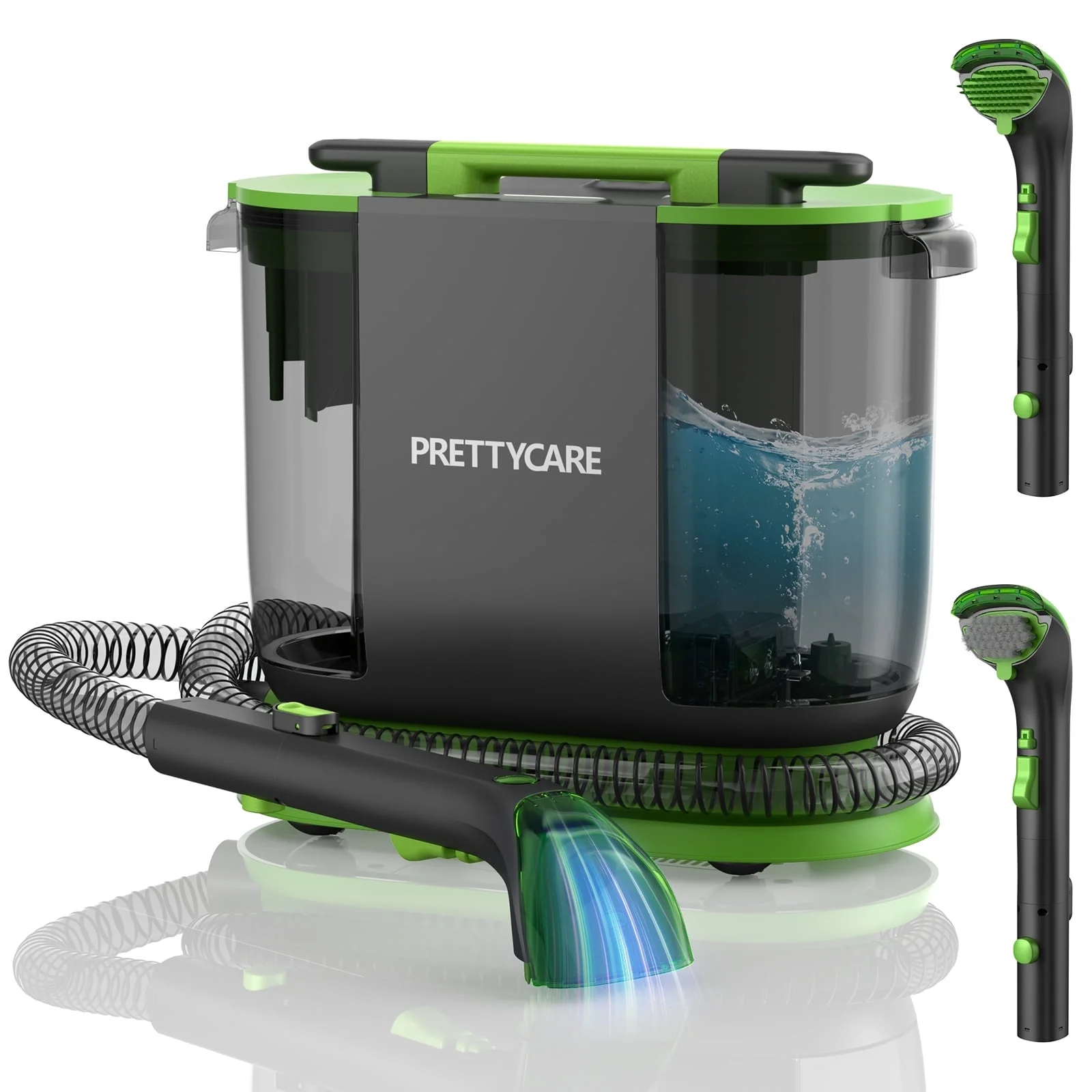 Portable Carpet and Upholstery Cleaner for Furniture Stairs Car Seats Handheld Machine  -image