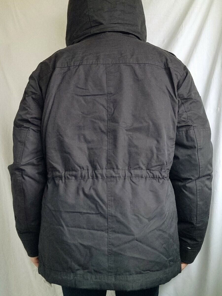 Polo Ralph Lauren Men’s Down Jacket Detachable Hood Black M RRP £680 image 6