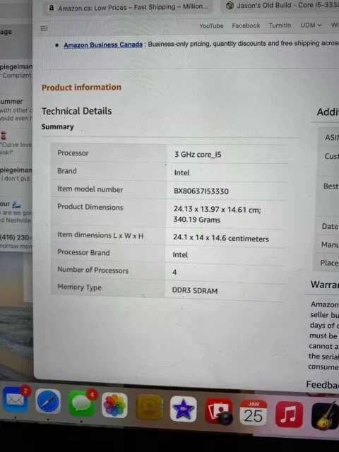 Intel Core i5-3330 3 GHz Quad-Core Processor - Image 3 of 4