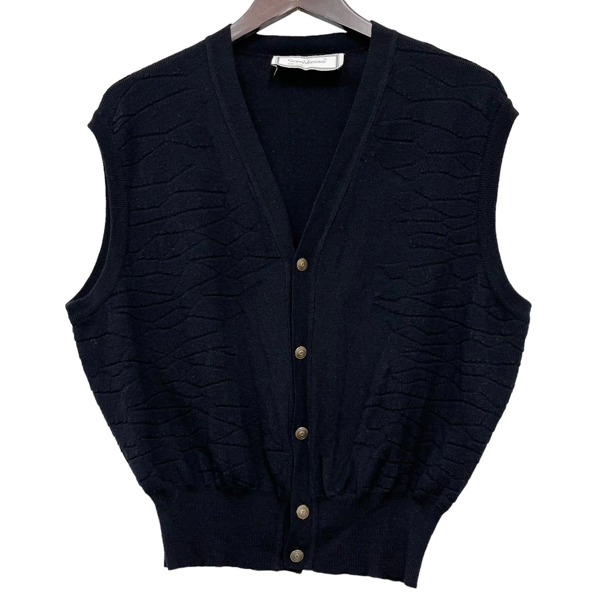 versace sweater vest
