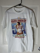 Elvis Presley 5K Run T-Shirt USA Made RARE Medium M 30th Anniversary Vintage NEW