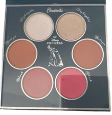 Disney Princess Cinderella Complexion Palette-Bronzer, Highlighter,Blush—#59