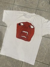 VTG KING CRIMSON BAND T-SHIRT MADE IN USA VINTAGE LARGE 80s