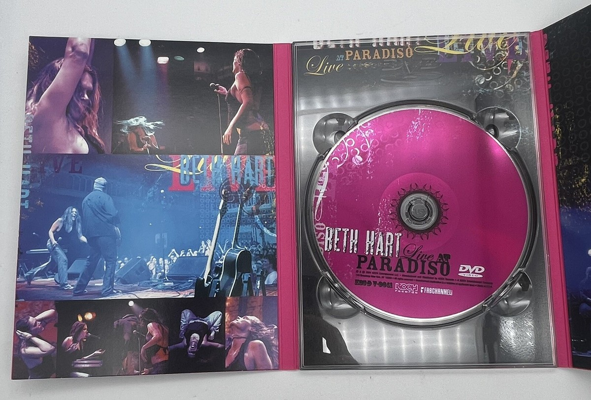 Beth Hart Live At Paradise DVD & CD BUNDLE OOP RARE
