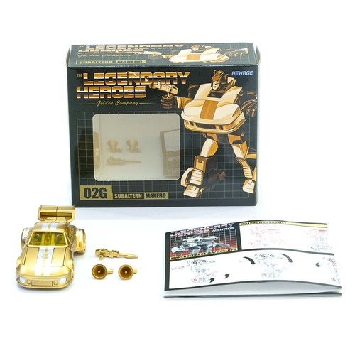 Newage NA H2G MANERO G1 JAZZ Golden Lagoon Version Meister figure toy in stock - Picture 6 of 12