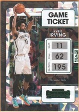 KYRIE IRVING 2021-22 PANINI CONTENDERS GAME TICKET GREEN ICE PARALLEL