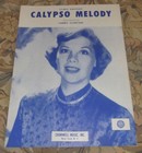 Dinah Shore Sheet Music - Calypso Melody (1957)