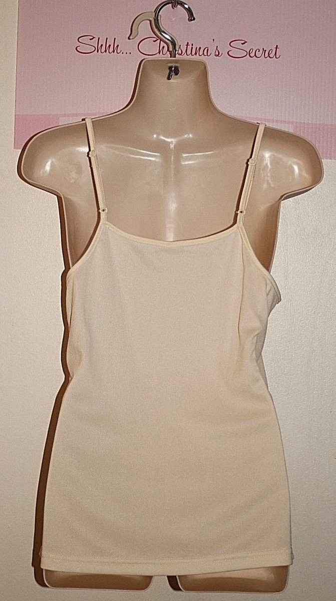 トップス PELLICULE mellow gather camisole IVORY IVORY Stretchy Top Camisole Pretty Sz S * VG+++ | eBay