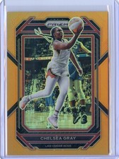 2023 Panini Prizm WNBA Orange #/99 NO. 97 Sydney Colson - Las Vegas Aces
