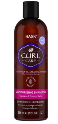 HASK Curl Care Moisturizing Shampoo 12 FL OZ - Hydrates & Protects Curls