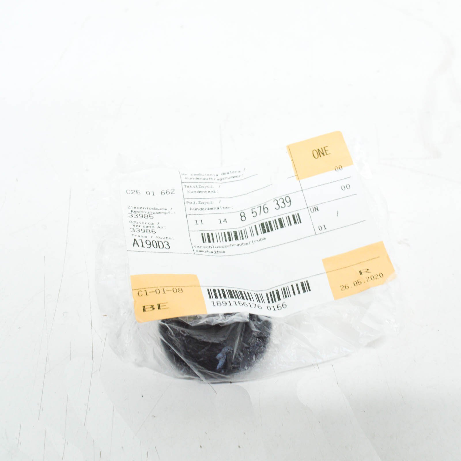 BMW 1 F20 Timing Case Screw Plug 11148576339 8576339 NEW GENUINE 