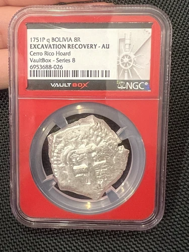 1751P q BOLIVIA 8R EXCAVATION NGC RECOVERY AU CERRO RICO HOARD
