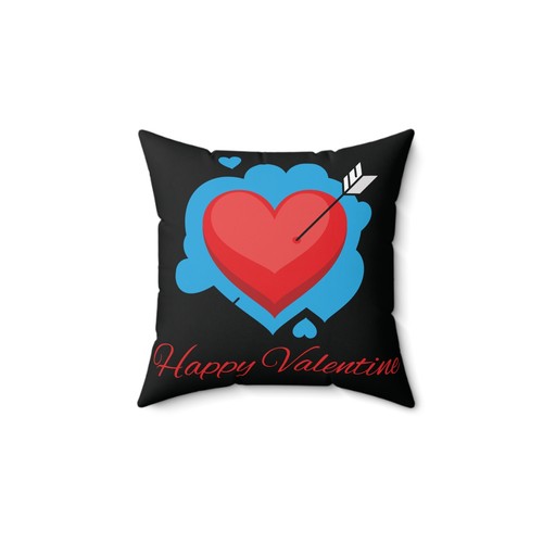 Valentine's Polyester Square Pillow - Picture 2 of 4