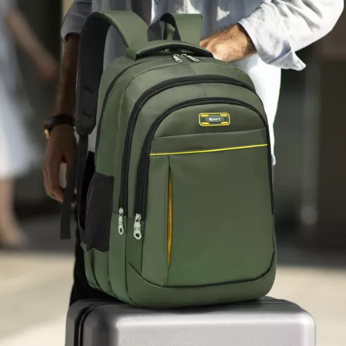 17.7Inch Extra Large Durable Travel Backpack Anti-Theft Waterproof Laptop Bag