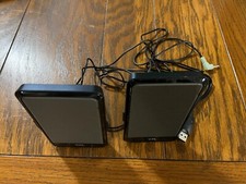 Cyber Acoustics CA-2988 Black Portable 3.5mm USB Compact Speakers