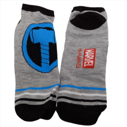 Marvel Avengers "Thor" Socks. Low Cut size 6-12. For men, women, or kids.  - Afbeelding 1 van 1