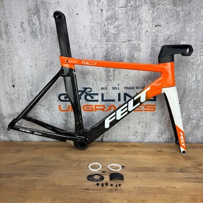 2020 Felt AR Advanced Team Rally 54cm Carbon Disc Frameset 700c Orange ...