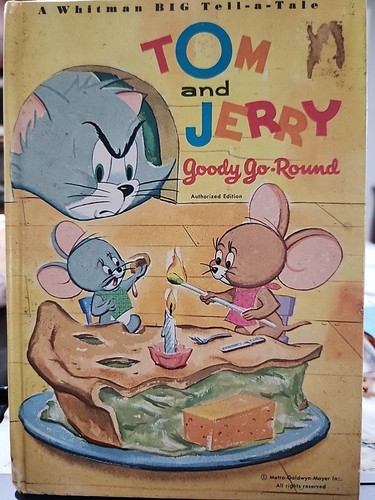 Tom and Jerry Goody-Go-Round A Whitman Big Tell A Tale 1967 - Bild 2 von 6